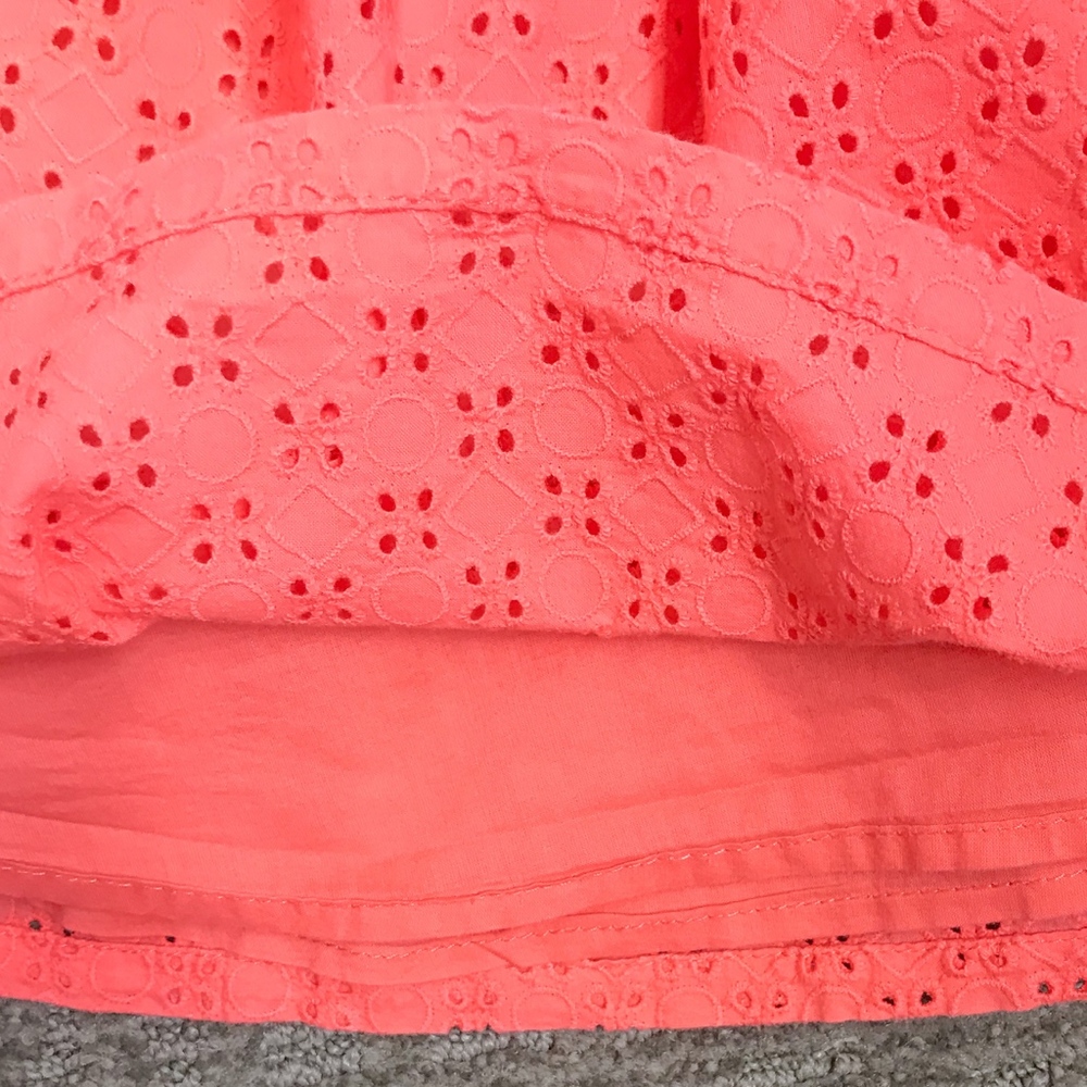 Cat & Jack | 3T Coral Eyelet Dress - Picture 5 of 5